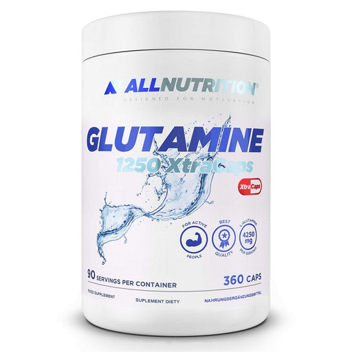 Allnutrition Glutamine 1250 XtraCaps, 4250mg - 360 caps | High-Quality L-Glutamine | MySupplementShop.co.uk