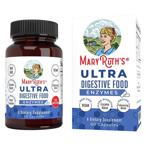 MaryRuth Organics Ultra Digestive Food Enzymes - 60 caps | High-Quality Sports Supplements | MySupplementShop.co.uk