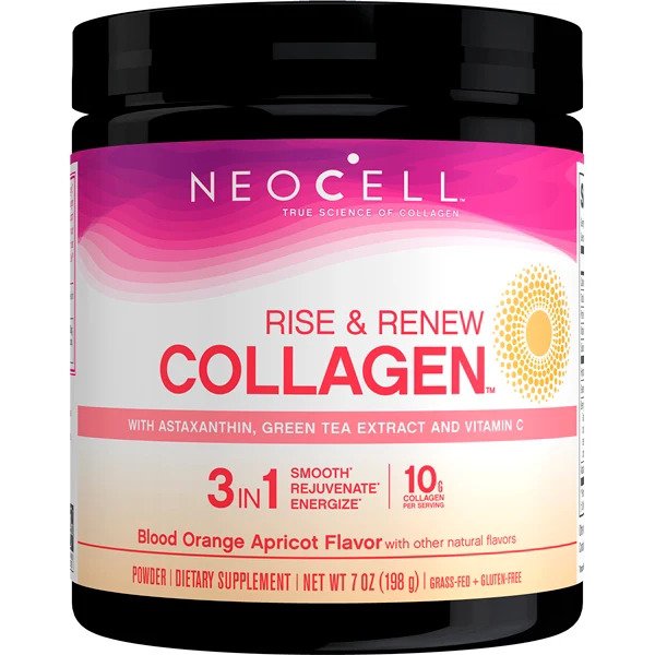 NeoCell Rise & Renew Collagen, Blood Orange Apricot - 198g - Healthy Skin at MySupplementShop by NeoCell