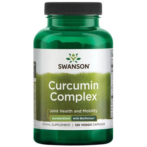 Swanson Curcumin Complex - 120 vcaps | High-Quality Joint Support | MySupplementShop.co.uk