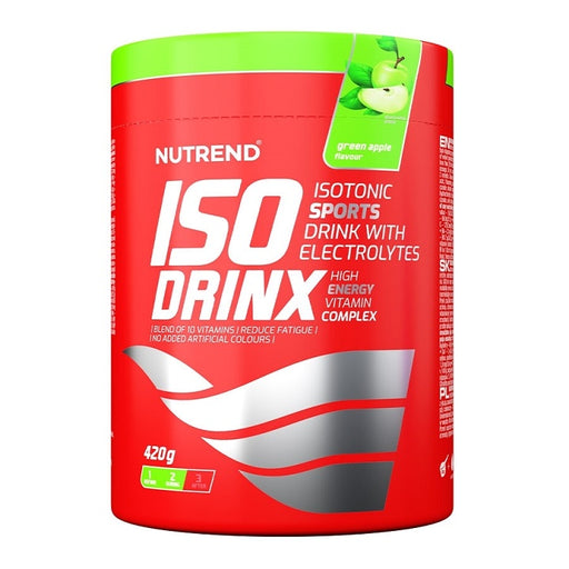 Nutrend IsoDrinx, Green Apple - 420 grams - Default Title - Pre & Post Workout at MySupplementShop by Nutrend