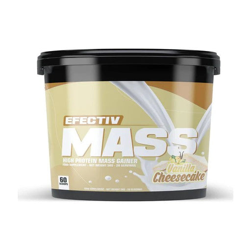 Mass, Vanilla Cheesecake - 5000g by Efectiv Nutrition at MYSUPPLEMENTSHOP.co.uk