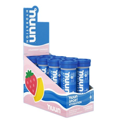 Sport Hydration, Strawberry Lemonade  - 8 x 10 count tubes by Nuun at MYSUPPLEMENTSHOP.co.uk