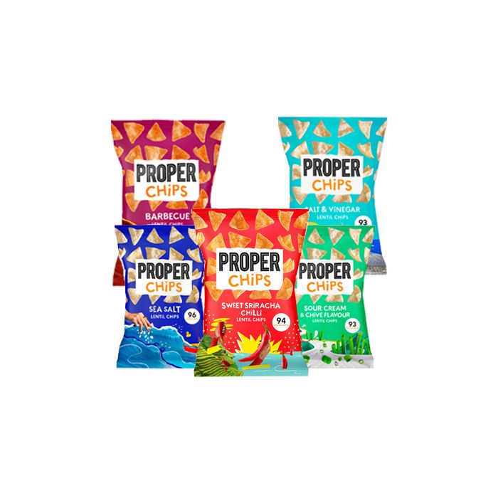 PROPER Chips - 20g x 24 - Barbecue - Chips at MySupplementShop by Proper